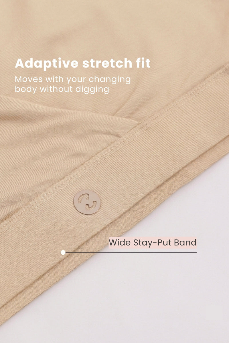 247 (Upgraded) Modal Padded Maternity Feeding Bra - Butter