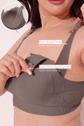 Sculpt & Lift Scallop Nursing Bra - Chrome