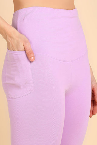 247 Zactive™ Lavender Maternity Legging (Pregnancy & Postpartum)