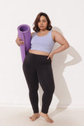 Sculpt & Lift Cotton Sports Bra - M-Blue