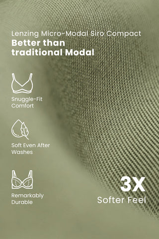 Sculpt & Lift Powermesh Bra - Sage Green