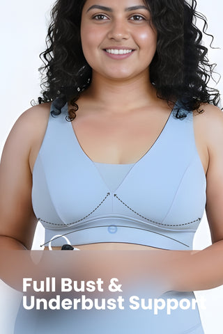 Natural Shape Modal Bra Pack of 2 - (Black, Mist)