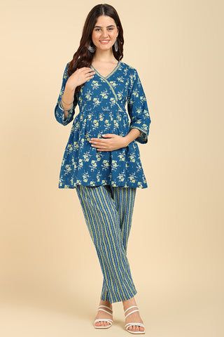 https://houseofzelena.com/products/blue-floral-printed-maternity-co-ord-set