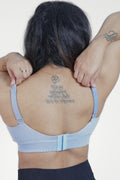 M-Blue Modal Bra; made from 95% Lenzing Modal and 5% Elastane for superior feel.