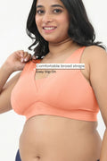 Natural Shape Modal Bra - Coral