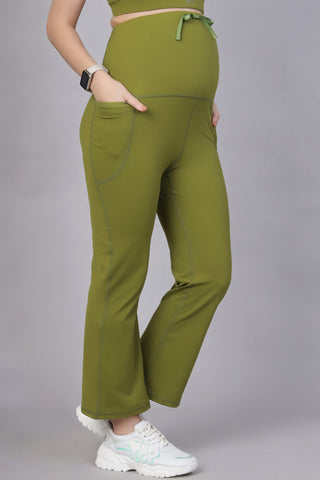 https://houseofzelena.com/products/flat-seam-full-bump-coverage-olive-flair-pant-pregnancy