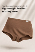 Pregnancy Panty – Over-the-Belly (Rib Textured) - Honey