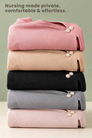 Diana Nursing Cover - Black