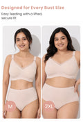 Sculpt & Lift Powermesh Nursing Bra - Blush