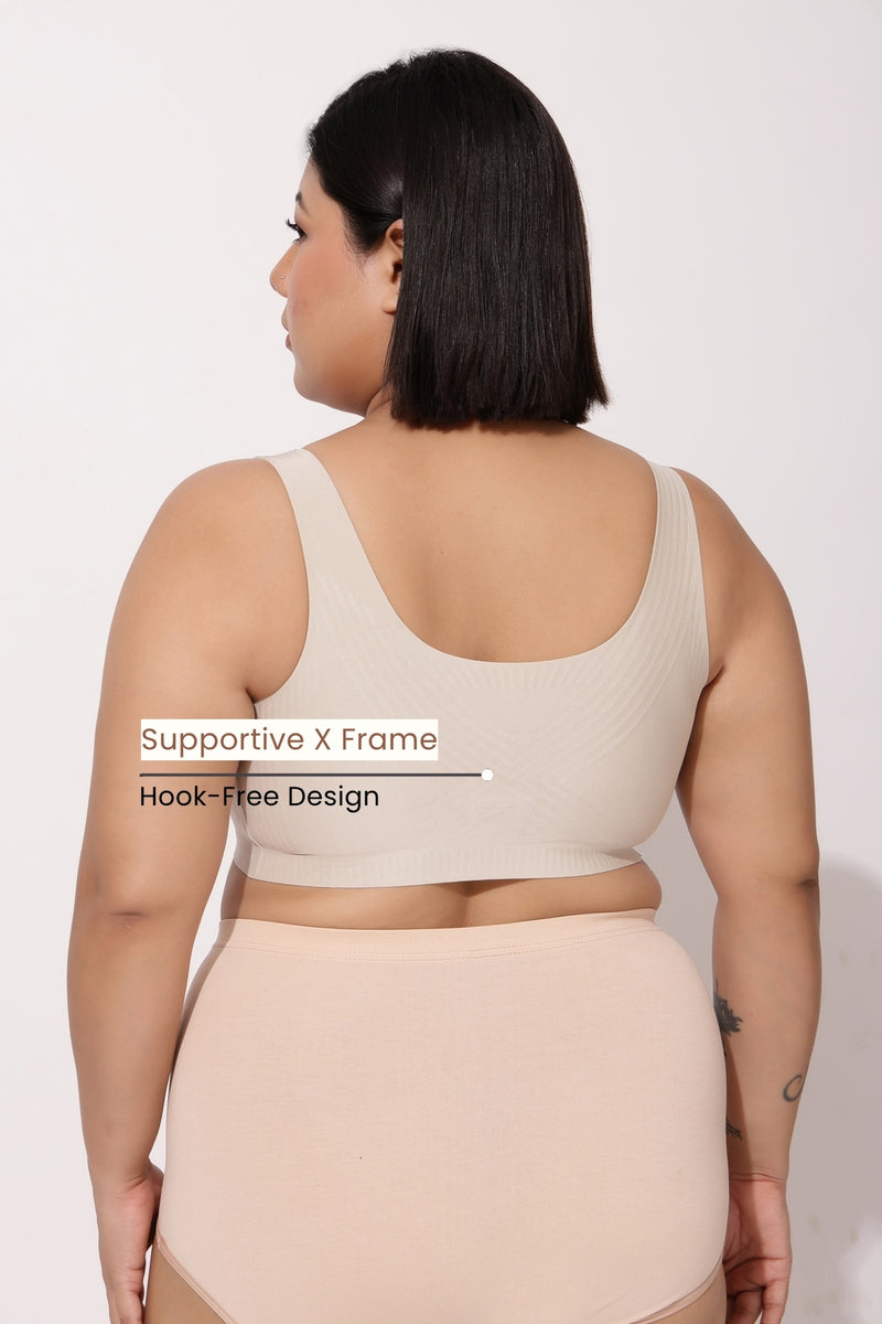 Sculpt & Lift Wave Edition Bra - Ivory
