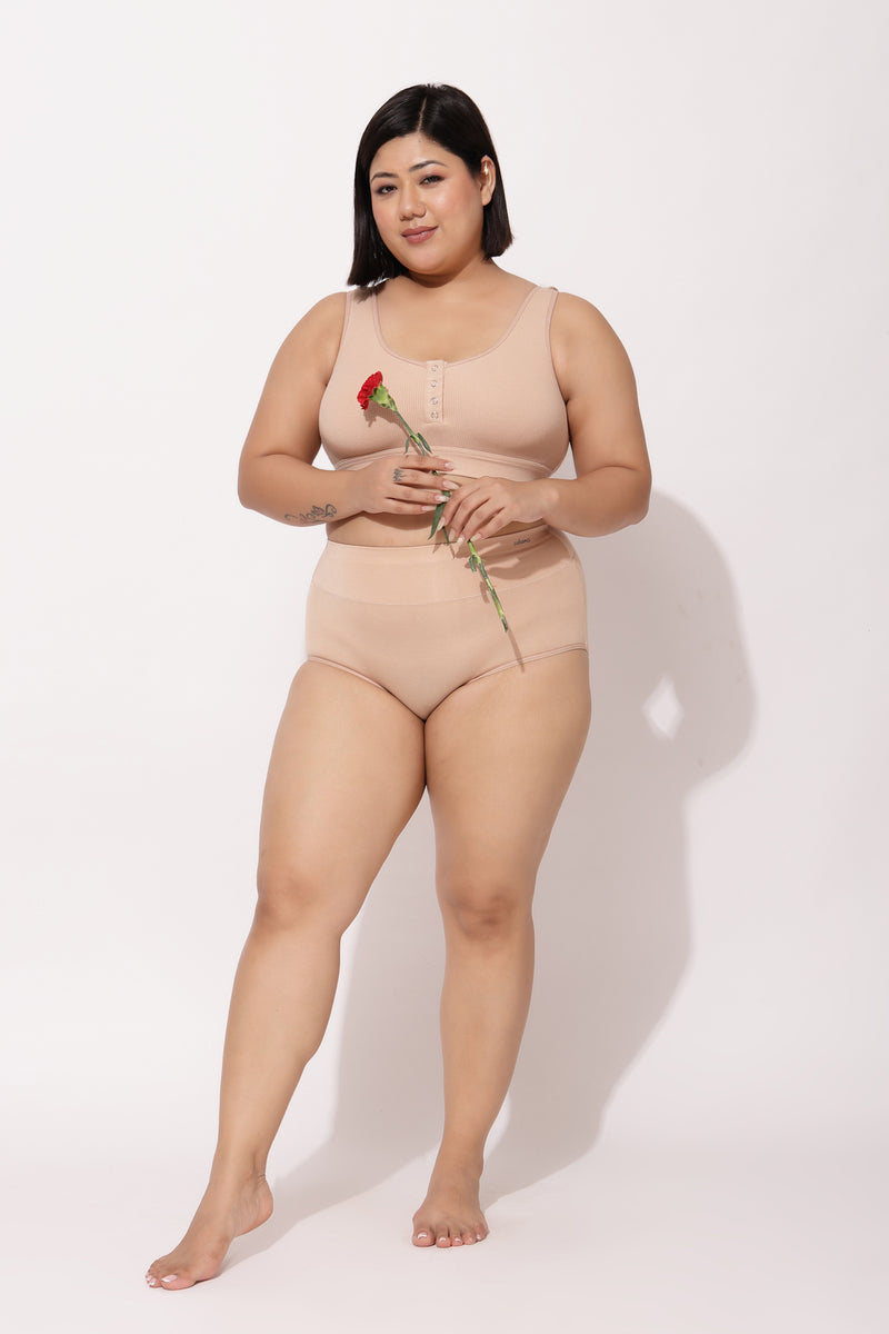 Cool Girl Nursing Bra - Skin