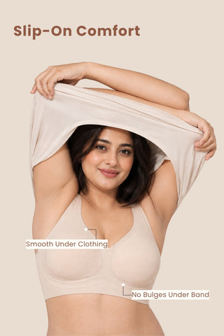Sculpt & Lift Wave Edition Bra - Ivory