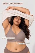 Sculpt & Lift Scallop Nursing Bra - Chrome