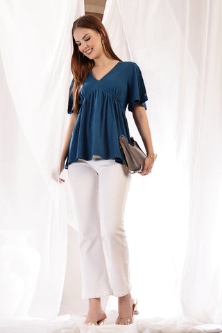 Airforce Cotton Top fabric; breathable cotton ensures comfort and softness.