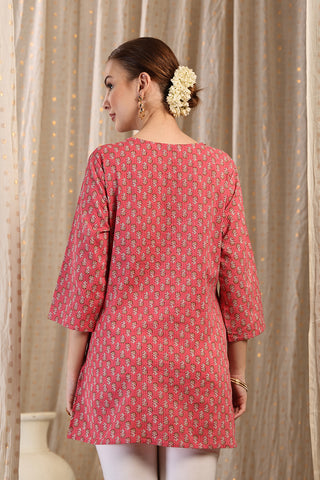 Pink Booty Feeding Top; zipless access ensures simple and quick nursing.