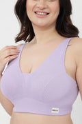 Sera Broad-Rib Bra - Lavender