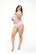 Sera Broad-Rib Bra - Lavender