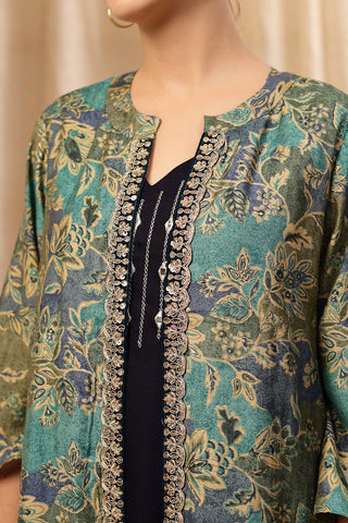 House of Zelena Laila – The Jewel-Tone Feeding Jacket Dress Set - Trusted by Mothers for Quality