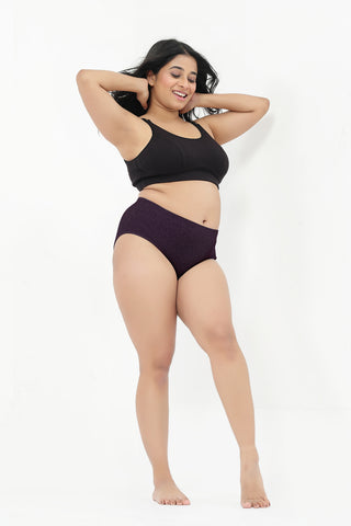 Riva Fine-Rib Cotton Feeding Bra - Black