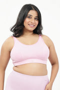 SecureFit Cotton Non-Padded Feeding Bra - Baby Pink