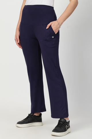 https://houseofzelena.com/collections/postpartum-pants/products/flared-high-waist-maternity-pants-with-pockets-navy