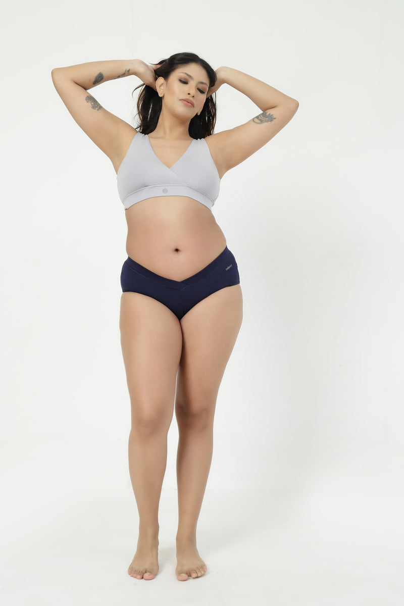 Modal C-Section Panty - Navy