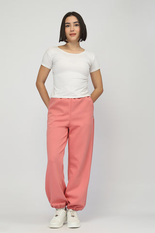 Anaya Maternity Jogger - Pink