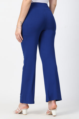 Royal Blue Pants pocket; functional pockets store phone and small essentials securely.