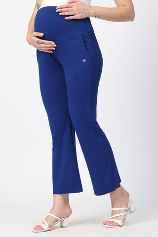 https://houseofzelena.com/collections/postpartum-pants/products/flared-high-waist-maternity-pants-with-pockets-royal-blue