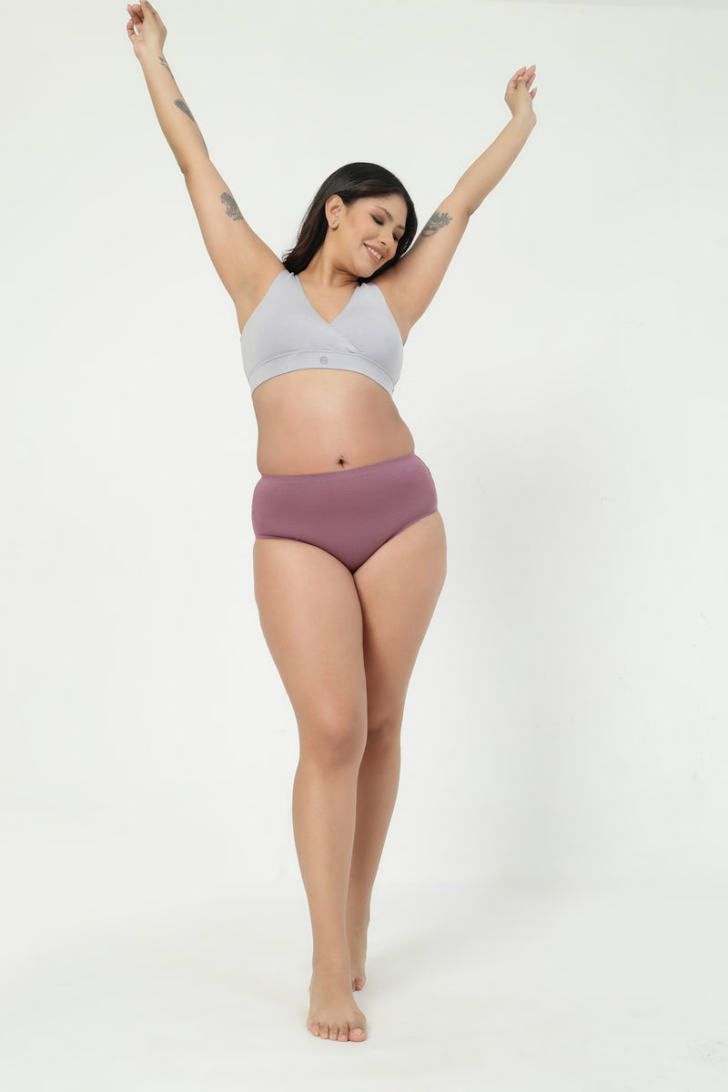 The Invisible Panty (Modal | High Rise | Mauve)