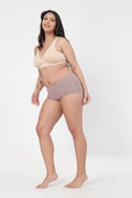 Sculpting Cotton Mid Rise Boy Short - Dark skin