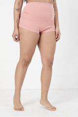 Pregnancy Panty – Over-the-Belly (Rib Textured) - Rose gold