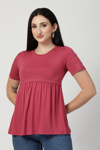 https://houseofzelena.com/collections/feeding-tops/products/dusty-rose-maternity-zipless-feeding-gathered-top