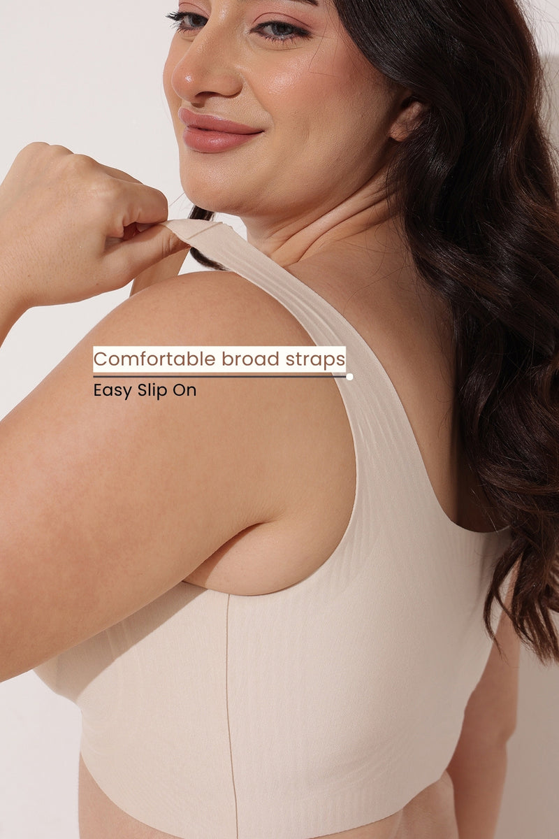 Sculpt & Lift Wave Edition Bra - Ivory