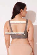 Sculpt & Lift Scallop Nursing Bra - Chrome