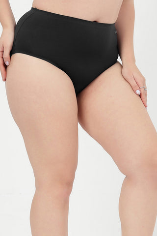 Modal Bonded High Rise Hipster - Black