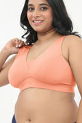 Natural Shape Modal Bra - Coral