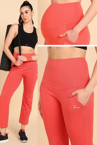 Supportive Maternity Activewear - SUGAR MAPLE notes