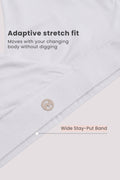 247 (Upgraded) White Modal Padded Maternity Feeding Bra