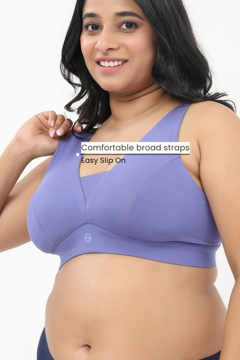 Natural Shape Modal Bra - Royal Blue