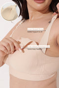 Sculpt & Lift Scallop Nursing Bra - Champagne