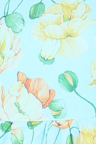 Soft Soft Texture of Maternity Photoshoot Special : Skylight Maternity Gown with Pocket - Breathable & Comfy