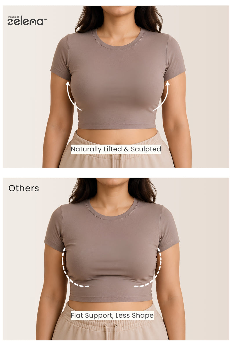 Natural Shape Modal Bra - Mist