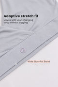 247 (Upgraded) Silver Grey Modal Padded Maternity Feeding Bra