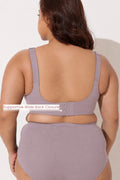 Sculpt & Lift Powermesh Nursing Bra - Lavender