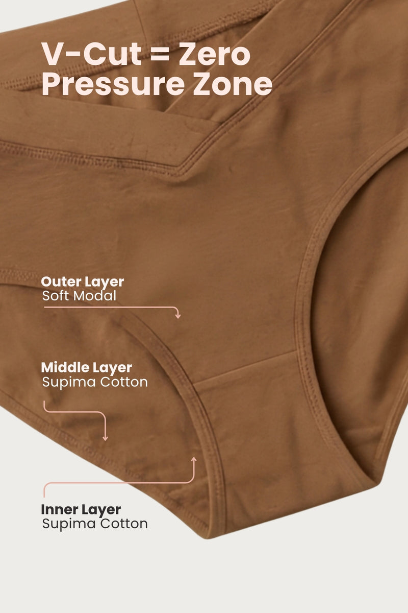 Modal C-Section Panty - Skin