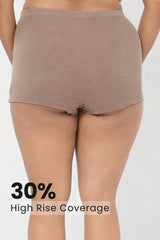 Pregnancy Panty – Over-the-Belly (Rib Textured) - Caramel