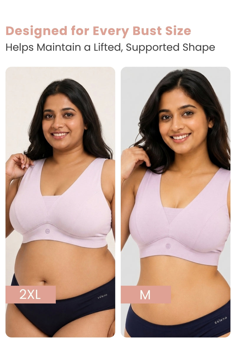Natural Shape Modal Bra - Light Pink