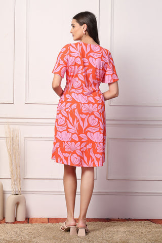 Blossom Breeze Maternity Zipless Feeding Dress