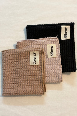 Ultra-Soft Cotton Hankies (Pack of 3) - Multicolor